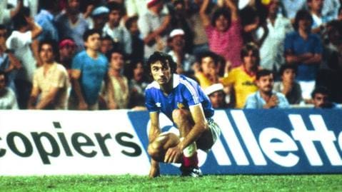 Equipe de France 1982 Maxime Bossis