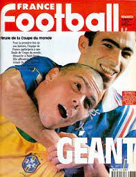 france football magazine 1998 ronaldo djorkaeff