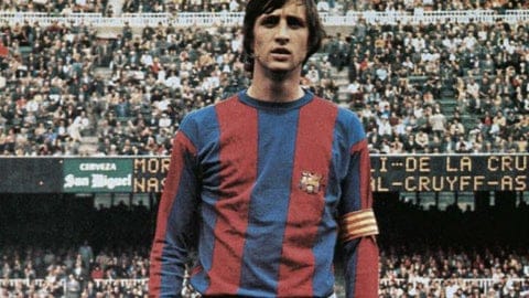 maillot vintage barcelone cruyff