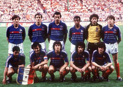 Maxime Bossis Equipe de France 1984