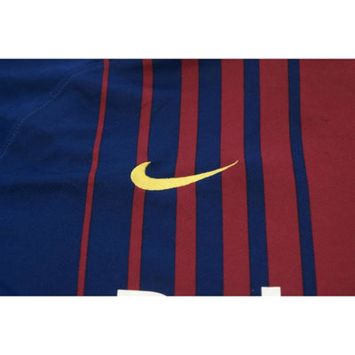 Maillot de football rétro domicile FC Barcelone 2017-2018 - Nike - Barcelone